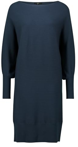 zero Damen Strickkleid strukturiert U-Boot Ausschnitt 36, 8599