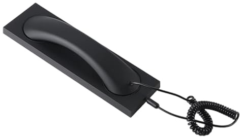Retro Handset, Noise Cancelling Telephone for Fixed Line with 3.5 mm Jack - Fixed Telephone Device | for Home, Office, Elderly, Computer, Wall, and Home Work