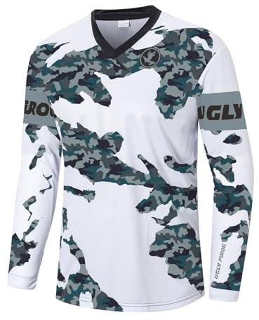 UGLY FROG Trikot MX DH Enduro Herren Mountainbike MTB Top Langarm Atmungsaktiv Radtrikot