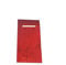 520 Bestecktaschen Serviettentaschen Sacchetto Hartpapier 85x200mm Bordeaux rot inklusive Serviette 40x40cm 2lg weiß