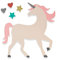 Sizzix Bigz Schablone 662503, Einhorn von Samantha Barnett, eine Größe