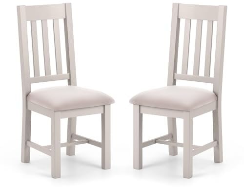 Julian Bowen Lot de 2 chaises de salle à manger Richmond, gris