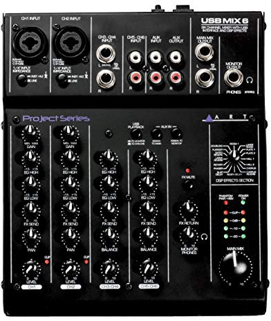 ART USBMix6 - Mixer with USB