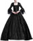 Riou Damen Mittelalter Kleid Gothic Steampunk Vintage Renaissance Adels Palast Prinzessin Maxikleid für Hochzeit Karneval Fasching Party