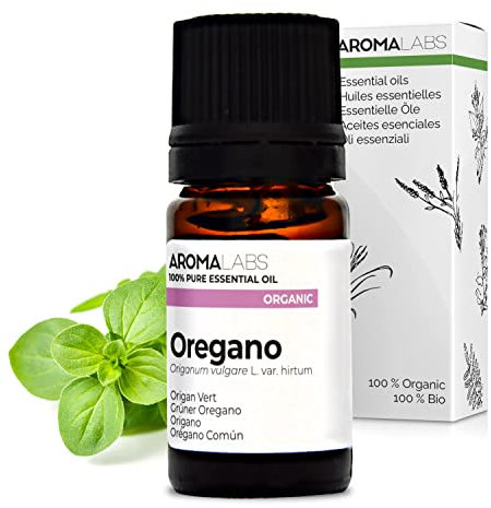 Aroma Labs - Origano BIO - Olio Essenziale Chemiotipizato e Certificato AB - 5 mL