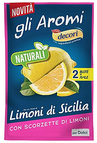 Decorì Aroma Naturale Limone. - Cartone 15 Pezzi