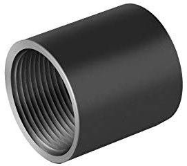 Manchon acier noir 12x17