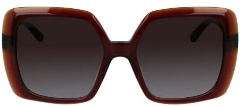 Karl Lagerfeld Damen KL6059S Sonnenbrille, Burgunderrote Trilayer, Einheitsgröße