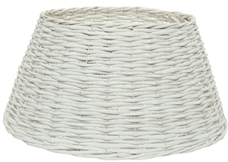 Jupe de sapin de Noël en rotin, osier, osier tissé, saule et bois (70 cm)
