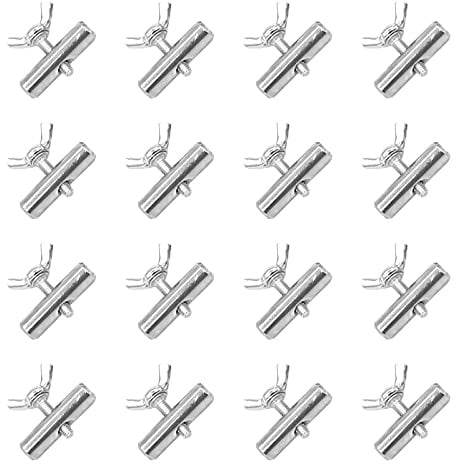 VADO VLTRA Awning Rail Stoppers, Sun Canopy Awning Rail 8mm End Stoppers For Caravan Motorhome Campervan STAINLESS STEEL multipurpose (16)