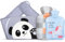Hot Water Bottle, Warm Water Bag Rubber Hot Water Pouch with Soft Plush Hand Waist Warmer Cover, Cute Unicorn Hot Water Bag for Pain Relief from Arthritis, Headaches, Hot and Cold Therapy