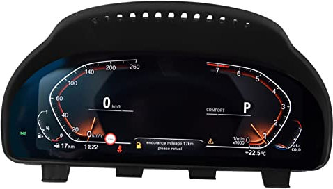 KIMISS Auto LCD Display Meter Digital Dashboard Cluster Instrument Ersatz für 5er F10 F11 F18 GT F07