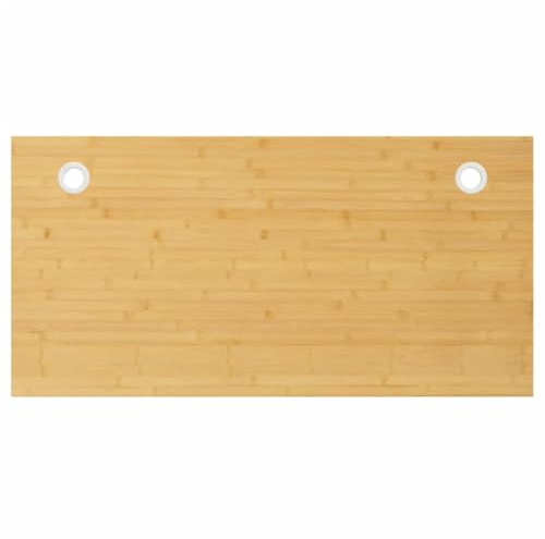 vidaXL Schreibtischplatte 110x55x4 cm Bambus