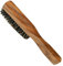 THE VINTAGE GROOMING CO. Bart- und Schnurrbartbürste aus Holz - Wildschweinborsten - Braun - Für Männer mit Bart - Ergonomischer Griff - Pflegt Haar und reinigt Kopfhaut