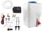 MACHSWON OE#160186 Universal Windshield Washer Reservoir Tank Kit 12V Windshield Washer Bottle with Wiper Pump Washer Nozzle & Button Switch for Car UTV ATV Boat