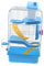 FRCOLOR High Sided Hamster House 21x27x45cm Luxury 3 Tier Pet Cage Small Animal Home Blue Color