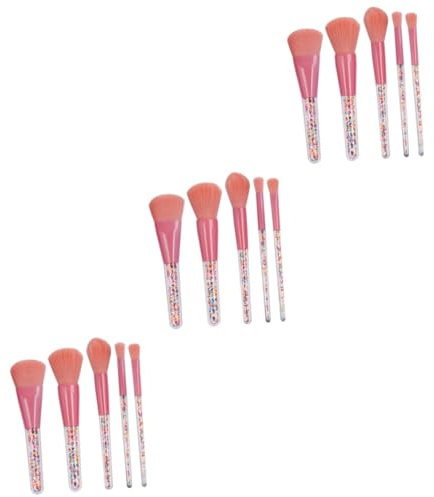 Housoutil 15stücke Teiliges Kosmetikpinsel-set Mit Bunten Griffen Für Frauen Vielseitig Einsetzbar Für Tägliches Und Professionelles Make-up Für