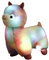 DRESSOOS 1Stk Leuchtende Alpakas tierisches Plüschtier Alpaka-Umarmungskissen Spielzeug leuchtendes Alpaka-Plüschtier Geburtstagsgeschenk Haushalt Baby Plüschpuppen Kind