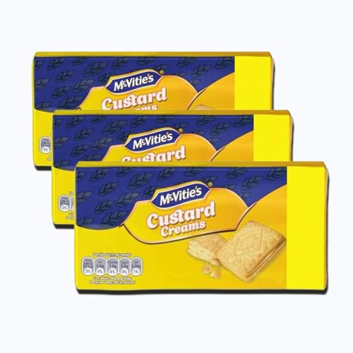 McVities Custard Creams Pack of 3, 300g