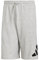 adidas Herren Essentials Big Logo French Terry Short, medium Grey Heather/Black, S
