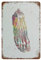 Musculoskeletal System of The Human Feet Anatomy Orthopädische Kunst Beinknochen Poster,Retro Kunst Blechschild Lustige Dekorationen für Zuhause Bar Pub Cafe Bauernhof,15 x 30 cm （6 x12 Zoll）-292