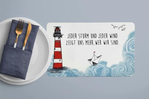 HEIMARTLIEBE FRÜHSTÜCKSBRETT - JEDER STURM UND JEDER WIND
