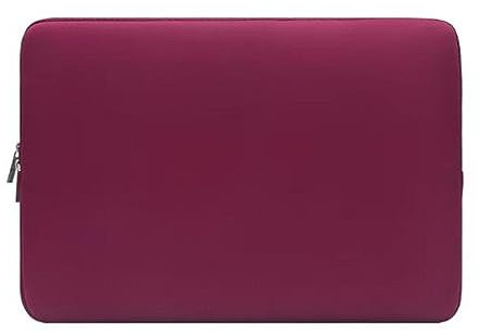 Sac fourre-tout monogramme pour femme, sac d'ordinateur coloré, multi-poches, sac pour ordinateur portable, sac de travail pour femme, Rouge, 15.6