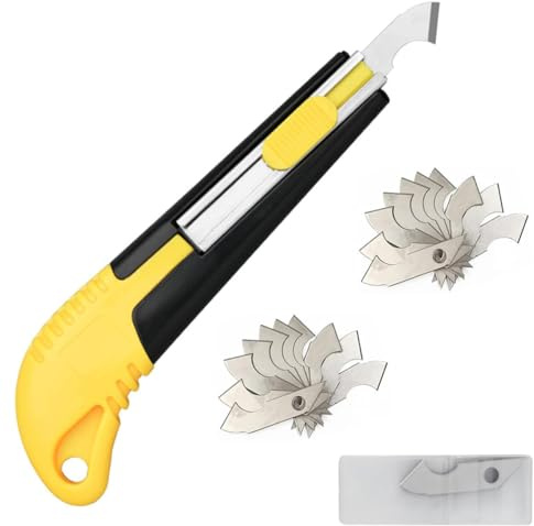 Plexiglas Schneider Set, 1 Stück Acrylschneider und 20-teiliges Messerset, Profi Acrylschneider ,Plexiglas Schneidwerkzeug,Ritzmesser Werkzeug für das Acrylbrett von Schneiden, PVC-Brett, ABS-Brett