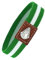 BDM Pulsera para hombre y mujer de tela andaluza con la medalla de la Virgen del Rocío y la bandera de Andalucía.