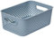 SmartStore Storage Basket with Handles in Blue 5.6L (29.5x20.5x12cm) | Storage Bin From Recycled Plastic | Essence M Storage Box| Storage with 10-year Warranty, Sea Salt