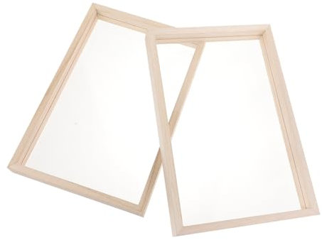 GOOHOCHY 2sätze Holzrahmen Mit Acrylglas Für Handgefertigte Bilderrahmen Für Schreibtisch-display Für Zuhause Büro Restaurant Und