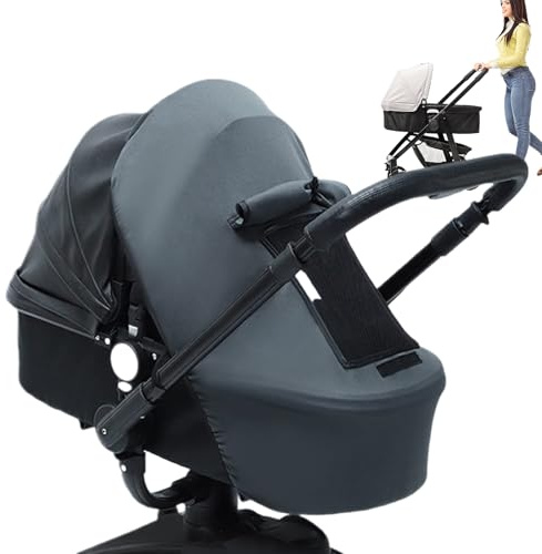 Kinderwagen-Sonnenschutz, Überdachung für Kinderwagen, UV-Schutz, Kinderwagen-Befestigung, Zubehör für Outdoor, Wandern, Picknick, tägliches Reisen, Einkaufen