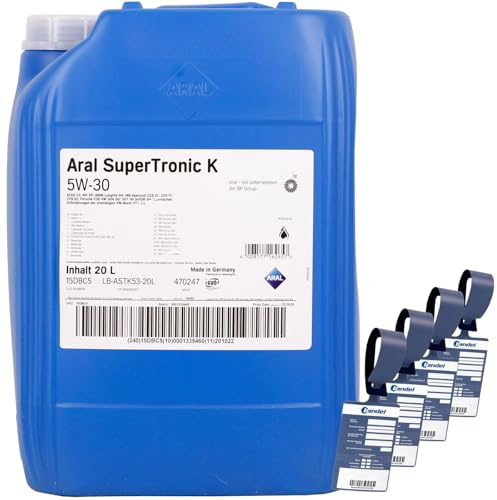 BandelOne enthält 20L Supertronic K 5W-30 passend für LL-04 229.51 50400 50700 LL3