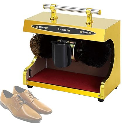 yunzhenzhen Pulisci Scarpe Elettrico Lucidatrice Automatica Lucidatore di Scarpes Completamente Automatico per Hotel con Spazzola Scarpe Kit Lustrascarpe Recept