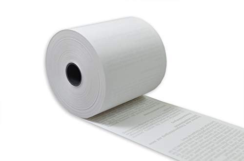 50 Stck. EC Thermorollen mit SEPA-Lastschrifttext 57mm x 18m x 12mm [ØRolle 39mm] phenolfrei Drucker schonend 55g/m²