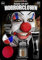 Hochwertiges Halloween Schminke Komplett-Set Horror Clown mit perfekt abgestimmten Komponenten - Make-Up - Clownsnase - Scary Skin - Kontaktlinsen