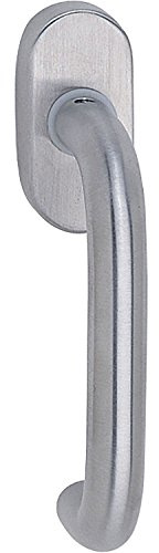 Fenstergriff SCH - Line U - Form - verdeckt geschr., VK 7 x 35 mm, silber elox.