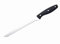 NERTHUS FIH 379 - Cuchillo Jamonero Punta Afilada, Acero Inoxidable, Negro