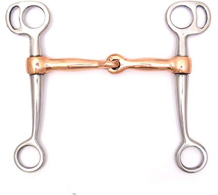 Gebiss Wassertrense Knebeltrense einfach gebrochen/Weite: 12,5 cm