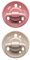 Nip CherryGreen Schnuller Gr.1 0-6 Monate (pink/erdig)