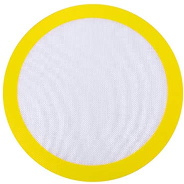 Bestomz Tapis de cuisson en silicone rond pour pizza, poêles, gâteaux (25,4 cm, couleur aléatoire), Silicone, 2, 30,8 × 30,8 cm