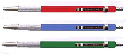 Koh-I-Noor 5221 Druckbleistift mit Clip, 2 mm Durchmesser, Farbe kann variieren