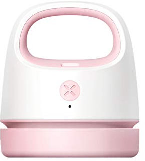 Mini Aspirateur de Table Chargement USB Handheld Vacuum Cleaner Rechargeable Petit Aspirateur à Table Vacuum Cleaner pour Table Bureau Coussin Voiture Clavier, Ramasse Miette (Rose)