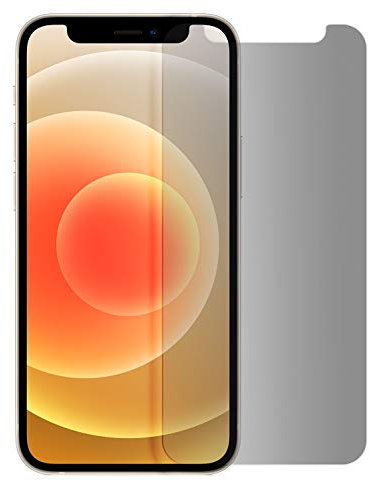 MyGadget Sichtschutz für Apple iPhone 12 Mini - Displayfolie 9H Anti Spy - Display Sichtschutzfolie Full Screen Protector Folie - Privacy Schutzfolie