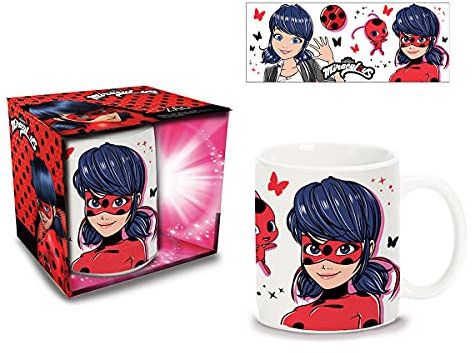 CORIEX Lady Bug Keramikbecher, 350 ml