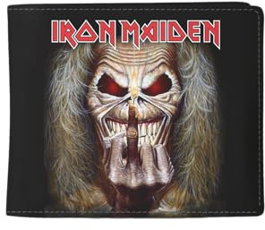 Rocksax Iron Maiden Wallet - Middle Finger