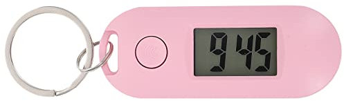 Hemobllo Montre Porte-clé Électronique Silencieuse Couleur Bonbon Pour Étudiants Montre Numérique Pratique à Suspendre Avec Design Créatif Pour à Ou Ceinture