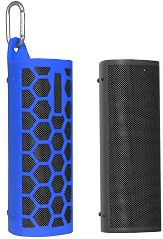 Funda de Silicona para Sonos Roam Speaker Silicone Case, Funda Protectora portátil de Silicona para Sonos Roam Altavoz Bluetooth (Azul)
