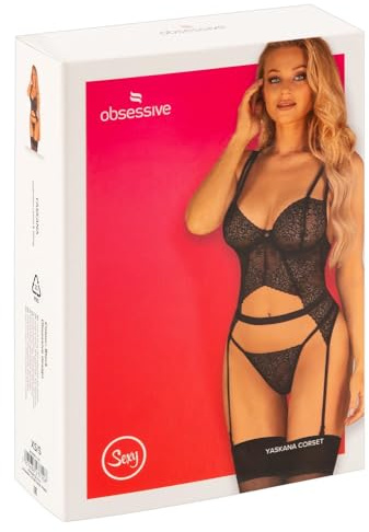 Obsessive Strapshemd_26330001101 Strapshemd Schwarz XS/S