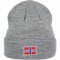 Amplified Nangaparbat Basic Cuff Beanie Wintermütze (Grey, one Size)
